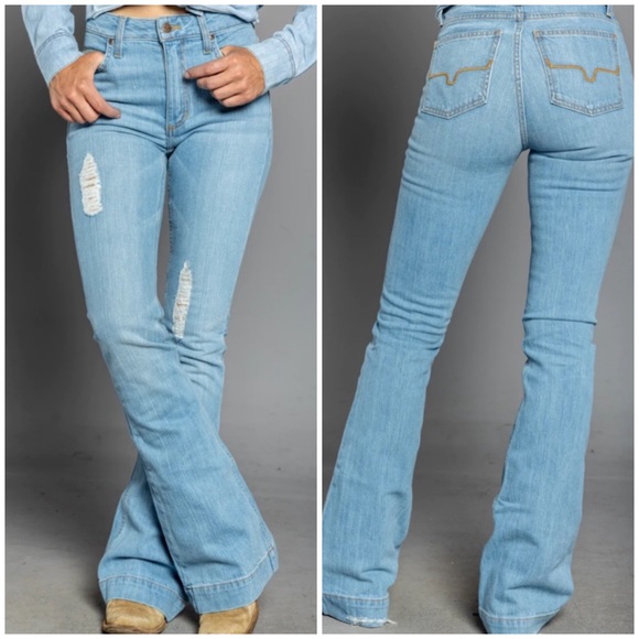 Kimes Ranch Jeans Kimes Ranch Jennifer Sugar Fade Wide Leg Jeans